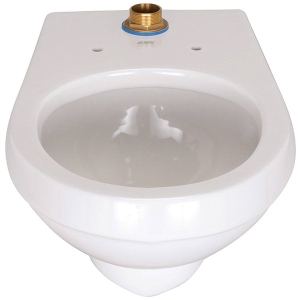 Zurn Elongated Wall Hung Flush Valve Toilet (with Antimicrobial Glaze) Z5615-BWL-AM - main